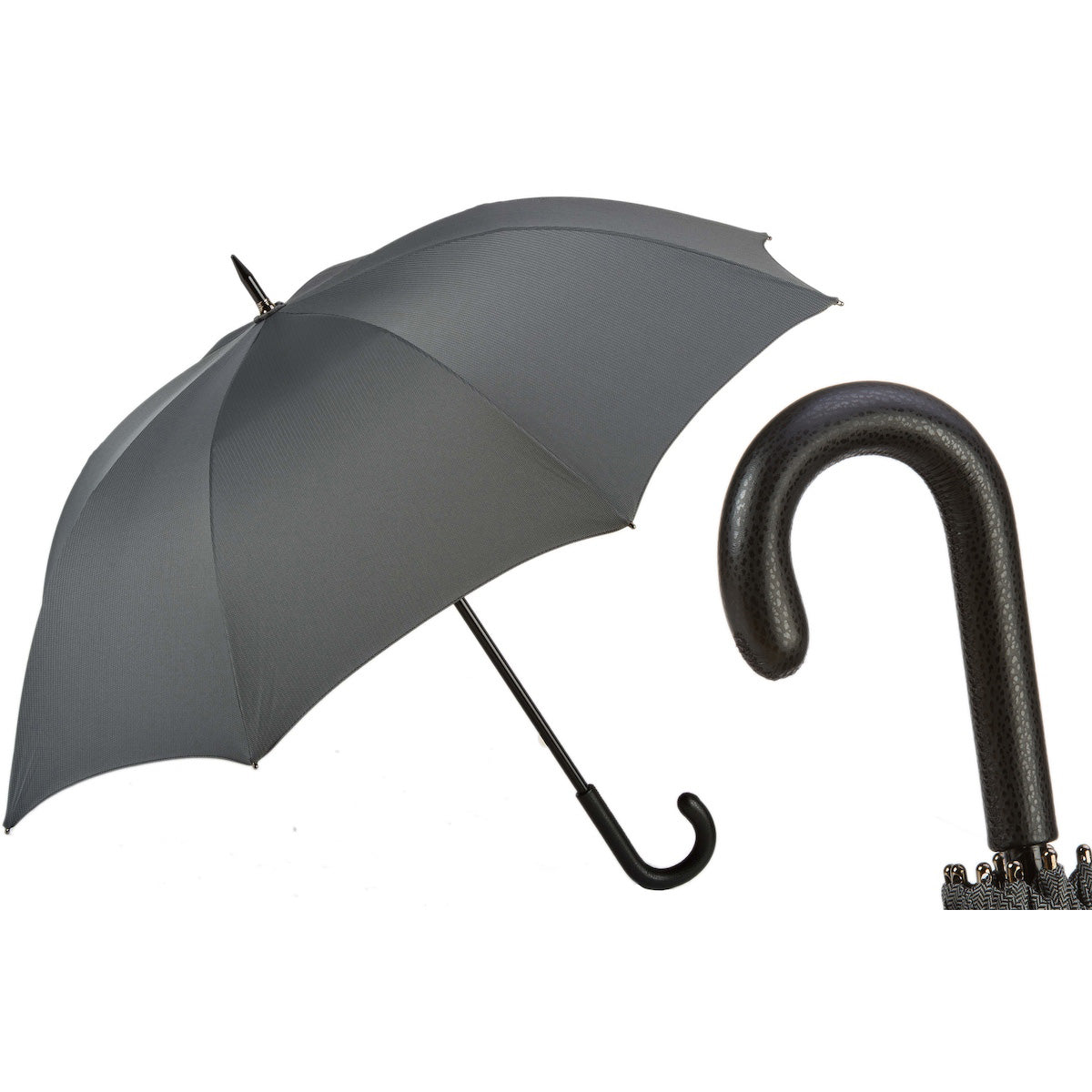 MINI-CHEVRON-REGENSCHIRM | Pasotti – Italienische Klassik und moderne Handwerkskunst